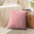 thumbnail image 4 of LALILO Throw Pillow Covers Floral Pink And White Ornament Japanese Cushion Cover 18" x 18", 2 Pack, 4 of 6