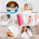 thumbnail image 5 of Toalla de baño usable para mujer, falda de baño con parte superior de tubo ajustable, adecuada para natación de belleza SPA, 5 of 5