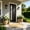 Black-Right Hand Inswing, variant on 36" x 80" Fiberglass Front Entry Door with 4-9/16" PVC Frame,Exterior Door with Frosted Glass, White Smooth Finish for Home Entrance