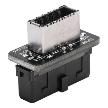 Motherboard Plug In Port, Vertical Transfer Front Panel Socket Universal Easy To Use  For Computer
