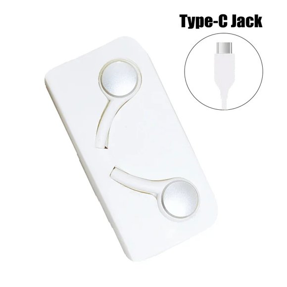 Typpkmm Original Earphones with Headset In-Ear / Type C with Mic 3.5mm