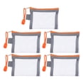 thumbnail image 4 of Shisuyan 5 Pcs Mini Sacs en Maille à Fermeture Éclair Rouges à Lèvres Sacs Organisateurs Cosmétiques Pochette en Tissu Maquillage à Fermeture Éclair Petite Trousse Cosmétique pour Sac à Main Beauté Voyage, 4 of 8