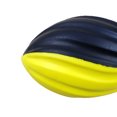 thumbnail image 2 of Pelota de rugby para niños, rebote lento, espiral, entrenamiento, uso al aire libre, amarillo, 2 of 4