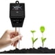 thumbnail image 1 of Probador de suelo, kit de probador de suelo 3 en 1 con prueba de pH, luz y humedad, medidor de humedad del suelo para plantas de interior y exterior, jardín,…, 1 of 5