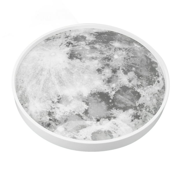 Lámpara De Techo LED Moon Regulable De 3000 K A 6000 K, Control Remoto, Dormitorio, Sala De Estar, Oficina, Escalera, Porche, , Restaurante, Villa, Luz Blanca Cálida Y