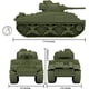 thumbnail image 2 of Tanque militar BMC WW2 Sherman M4 - Verde Oliva 1:32, 2 of 2
