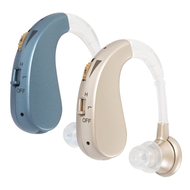 gold American plug Audífono amplificador de sonido audífonos audífonos audífonos recargables