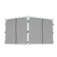 thumbnail image 6 of Palram - Canopia Palermo/Milano/Martinique Gazebo Netting Set - 4 Piece, 6 of 10
