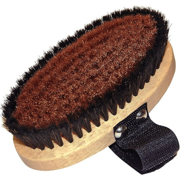 Dr. Jentschura's Energy Brush – Premium Dry Body Brush with Fine Bronze Bristles for Improved Circulation & Skin Toning - Made in Germany