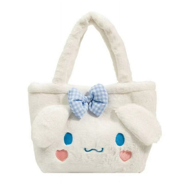 Sanrio-mochila de Hello Kitty My Melody, bolso escolar, Cinnamoroll, bolsa cruzada Kuromi, Pochacco, Cartera de cuero Pu