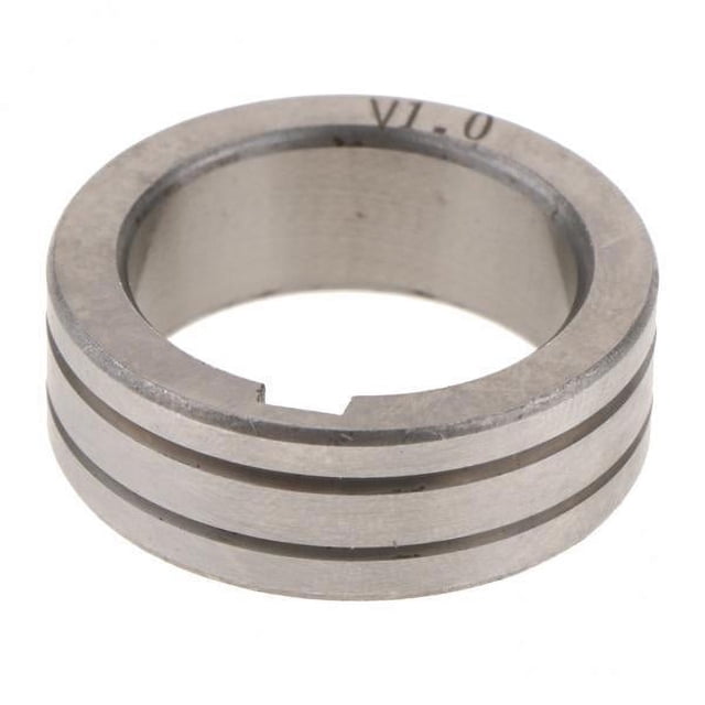 6xSteel Mig Soldador Alambre Alimentación Rodillo Piezas Kunrled-Groove 0,8-1,0mm 6 piezas