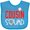Turquoise, variant on Inktastic Cousin Squad Baseball and Bat Boys or Girls Baby Bib