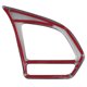 thumbnail image 5 of 2 piezas de marco de decoración de cubierta de dirección de fibra de carbono de metal para MG ZS MG6 MG5 EZS 2018-2021 Ac como se muestra, 5 of 5