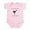 Petal Pink, variant on CafePress - You Are In Range Infant Bodysuit - Baby Light Bodysuit, Size Newborn - 24 Months
