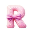 thumbnail image 7 of Pink 26 Alphabet Christmas 2D Acrylic Ornaments - 1pc 3.1in(8cm) Backpack & Car Pendant Decor, Cute Holiday Letter Hanging Accessories, Festive Christmas Alphabet Charms, R, 7 of 7