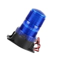 thumbnail image 3 of BAOSITY Generic Warning Light LED Strobe Light Easy to Install,Waterproof Flash Alarm Lamp for 12V 24V Vehicle,Tractor Bus Car blue, 3 of 8