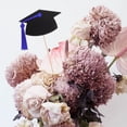 thumbnail image 3 of 5 Bags Glitter Graduation Centerpiece Sticks 2023 Grad Caps Certificate Vase Decor, 3 of 8