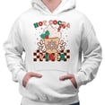 thumbnail image 2 of Hot Cocoa Vibes Hoodie Sweatshirt Unisex 3X-Large White, 2 of 5