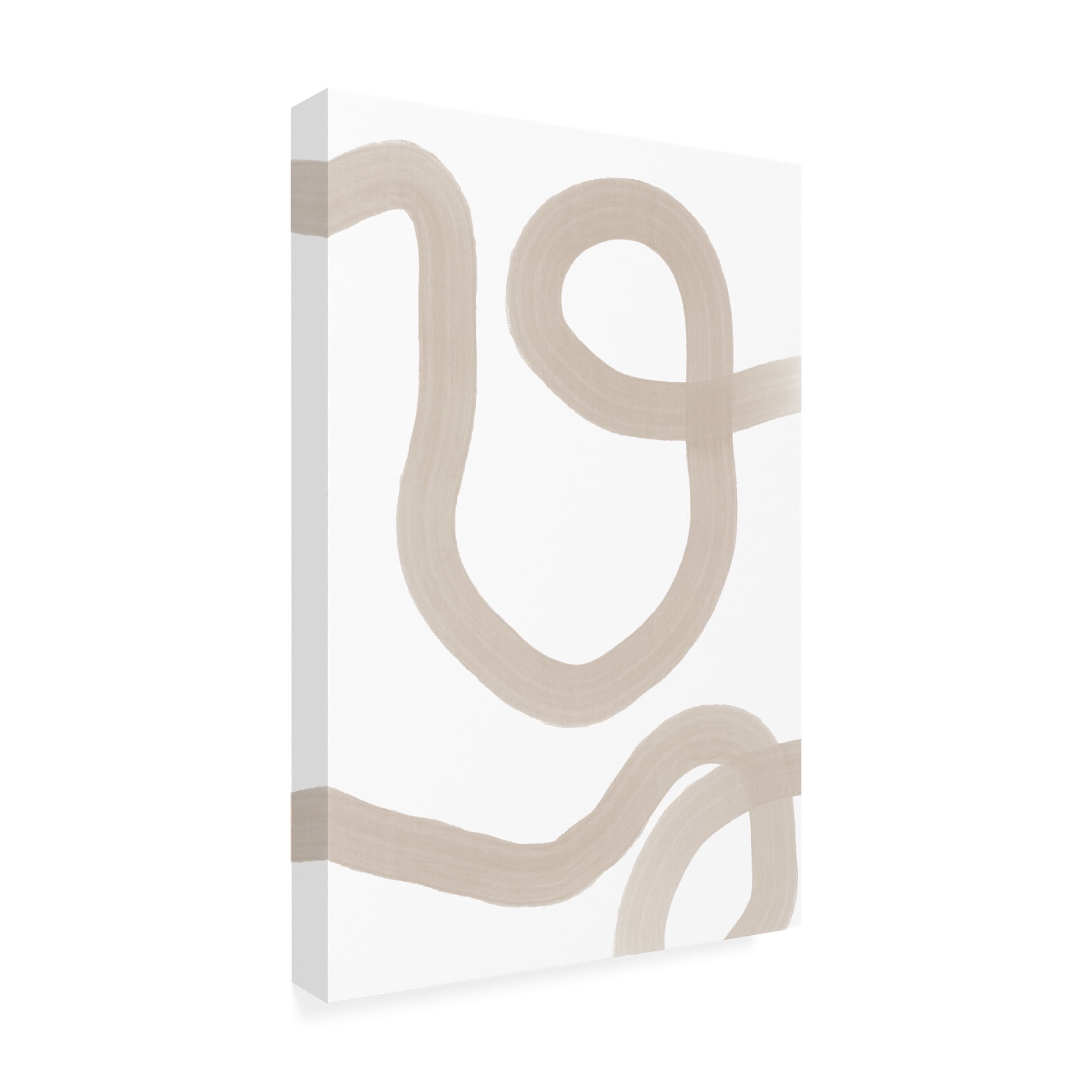 Trademark Fine Art uplusmestudio Single Line Canvas Wall Art