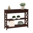 thumbnail image 5 of Convenience Concepts Oxford  Console Table with Drawer in Espresso Wood Finish, 5 of 6