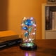 thumbnail image 4 of Regalo creativo de San Valentín, cubierta de cristal rosa, luz de noche, decoración, diseño de escena, iluminación, cubierta de cristal de flor eterna, 4 of 5