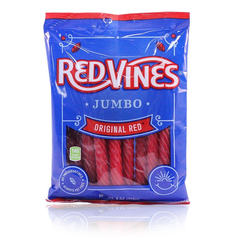 (Price/Case)Red Vines Jumbo Original Red 8 Ounce 12 Per Case