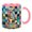 Pink, variant on Funny Knitting Mug, Sarcastic Ceramic Coffee Cup 11oz, Novelty Tea Mug for Knitters and Crafters, Unique Birthday Gift Idea for Her, Home Office Decor