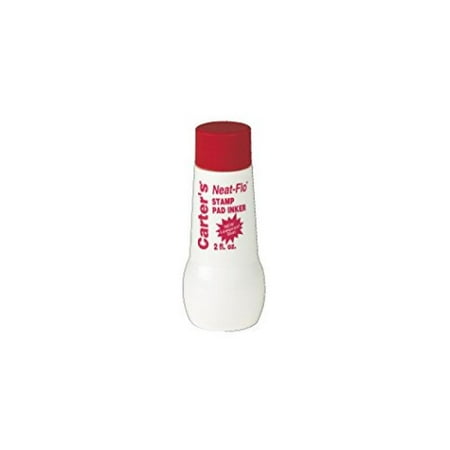 Carters(R) Neat-Flo™ Stamp Pad Inker, Red (Best White Stamp Pad)