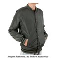 thumbnail image 3 of Chamarra George Talla EG Lisa Estilo Baseball Verde, 3 of 4