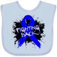 thumbnail image 3 of Inktastic Colon Cancer Fighting Back Boys or Girls Baby Bib, 3 of 4