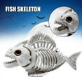 thumbnail image 5 of Skeleton Fish Halloween Decor Model, Animal Carp Skull Fishes Bone Art Ornaments, for Home Room B, 5 of 6