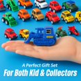 thumbnail image 3 of Juego de Vehiculos Liberty Imports 2999 Set de 36 Piezas con Retroceso Construccion Carreras y Militares, 3 of 5