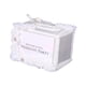 thumbnail image 3 of Caja de madera para tarjetas de regalo, tamaño grande, hermosa y resistente, con decoración floral, para tarjetas de boda. Blanco, 3 of 7