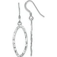thumbnail image 1 of Sterling Silver Jbsp's D/C Shepherd Hook Dangle Earrings (43 X 11.68) Made In India va26, 1 of 5