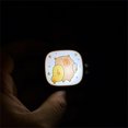 thumbnail image 3 of Creative TV Model Capybara Keychain With LED Light Schoolbag Pendant Television Key Holder Car Key Ring Desktop Ornament Friend Gift, 3 of 4