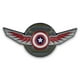 thumbnail image 1 of Pin esmaltado: Halcón y El soldado del invierno de Marvel Studios, 1 of 7