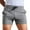 Gray, variant on Men's Athletic Shorts 5 Inch Shorts Solid Gym Shorts Fashion Shorty Shorts Elastic Waist Drawstring Sports Shorts Slim Shorts with Pockets Olive Green