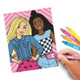 thumbnail image 6 of Cra-Z-Art Barbie Crayon by Number Poster Set, 19 Piece Coloring Set, Beginner, Unisex Ages 4 and up, 6 of 8