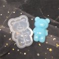 thumbnail image 3 of Raindrops Bear Resin Mold 3D Epoxy Silicone Fondant DIY Crafts Ornaments, 3 of 6