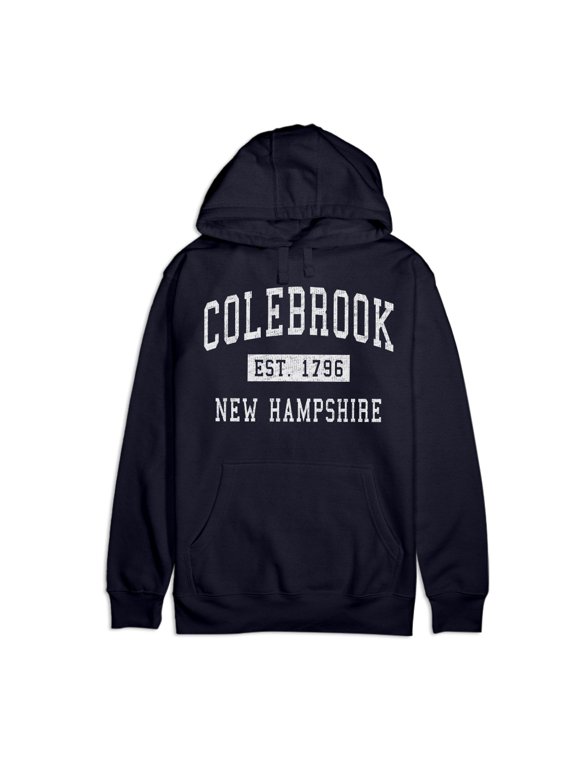 Colebrook New Hampshire Classic Established Premium Cotton Hoodie