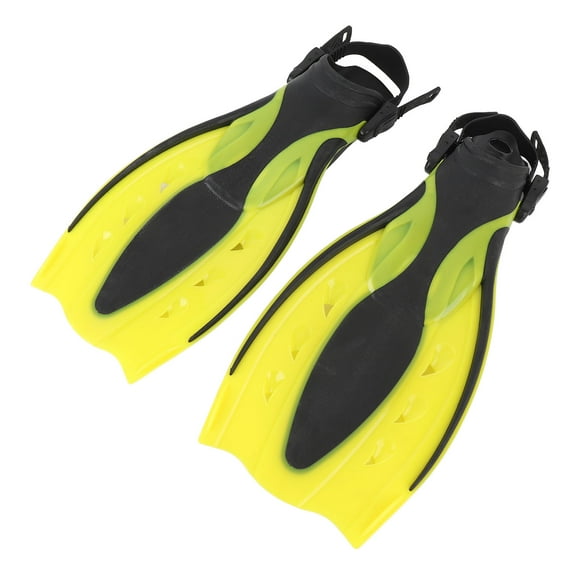 Streamlined Swimming Fins, Training Short Flippers Silicone Swimming Flippers for Kids Adults Men Women for Swimming Snorkeling Diving, Swimming Flippers Rubber Swim Training Fins