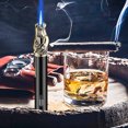 thumbnail image 4 of CEHVOM Multifunctional Metal Butane Lighters 360 Degree Inverted Use 1300 Degree High Temperature Regulable Flame Refillable Gas Lighter Without Fuelss, 4 of 5