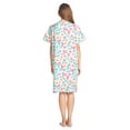 thumbnail image 3 of Women's Woven Snap-Front Lounger House Dress, 3 of 4