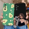 thumbnail image 2 of Funda de silicona cuadrada para Samsung Galaxy A14, A13, 4G, 5G, cubierta trasera, moda, aguacate, mariposa, A, 13, A, 14 Fivean unisex, 2 of 2