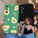 thumbnail image 2 of Funda de silicona cuadrada para Samsung Galaxy A14, A13, 4G, 5G, cubierta trasera, moda, aguacate, mariposa, A, 13, A, 14 Fivean unisex, 2 of 2