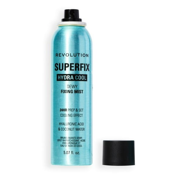 Revolution Superfix Hydra Cool Prep   Fix, Makeup Setting Spray, Hydrating, 5.7 fl oz