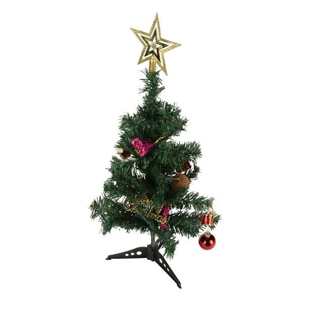 Desk Christmas Tree, 19.7inch Artificial Tabletop Christmas Tree