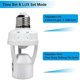 thumbnail image 3 of 110-240V PIR infrared motion sensor adjustable E27 lamp holder for basement garage interior lighting, 3 of 5