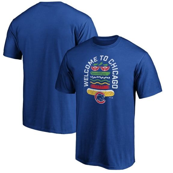 Men's Royal Chicago Cubs Team Adrenaline T-Shirt