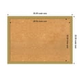 thumbnail image 6 of Amanti Art Natural Cork Board Framed Grace Brushed Gold Narrow Bulletin Board 30 in. x 22 in., 6 of 7